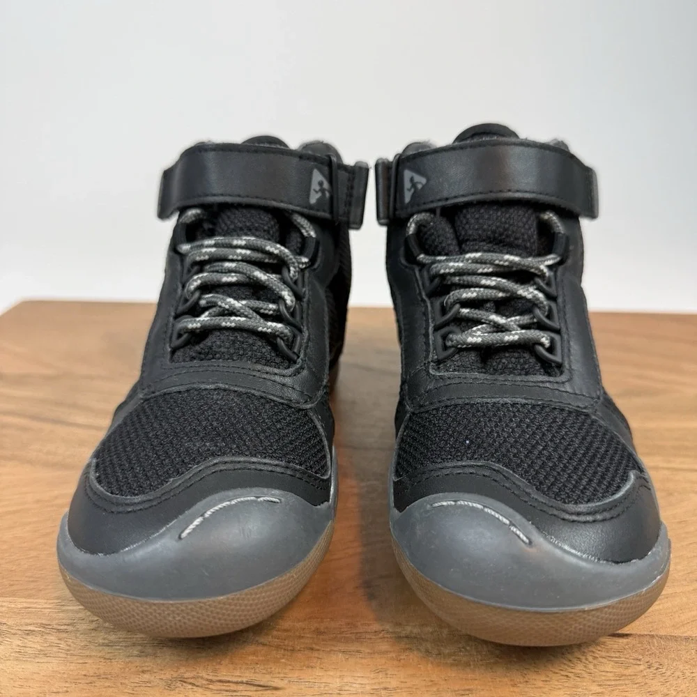 New Little Kids Plae Kaiden Waterproof Black Hiking Boots Shoes Size 12.5‎ C